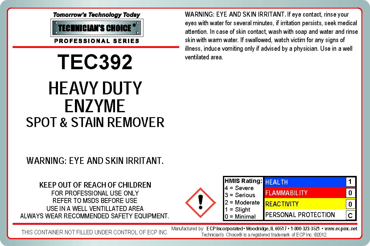  Technicians Choice Heavy Duty Enzyme Cleaner : Health